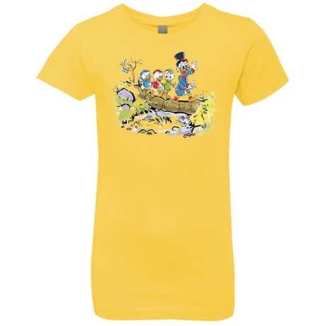 T-Shirts Vibrant Yellow / YXS Looking for Adventure Girls Premium T-Shirt