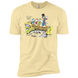 T-Shirts Banana Cream / X-Small Looking for Adventure Men's Premium T-Shirt