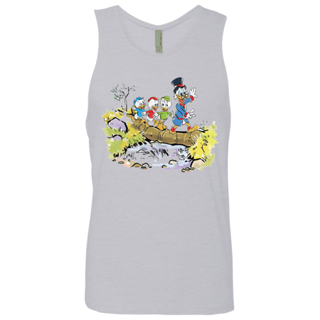 T-Shirts Heather Grey / Small Looking for Adventure Men's Premium Tank Top