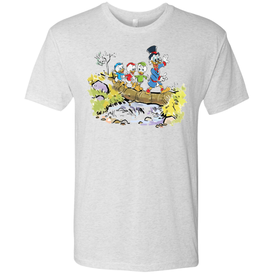 T-Shirts Heather White / Small Looking for Adventure Men's Triblend T-Shirt