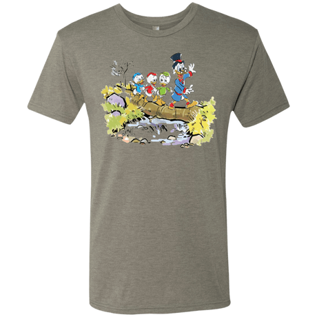 T-Shirts Venetian Grey / Small Looking for Adventure Men's Triblend T-Shirt