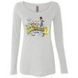 T-Shirts Heather White / Small Looking for Adventure Women's Triblend Long Sleeve Shirt