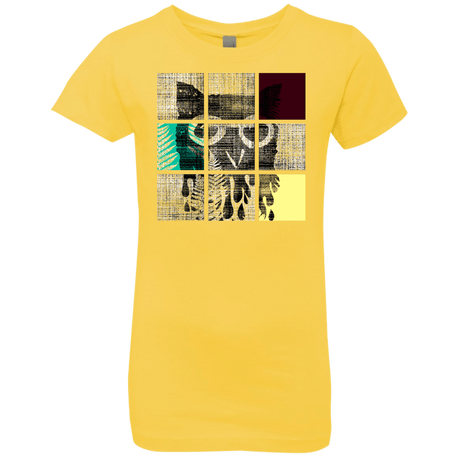 T-Shirts Vibrant Yellow / YXS Looking Glass Owl Girls Premium T-Shirt