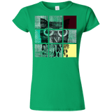 T-Shirts Irish Green / S Looking Glass Owl Junior Slimmer-Fit T-Shirt