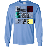 T-Shirts Carolina Blue / S Looking Glass Owl Men's Long Sleeve T-Shirt