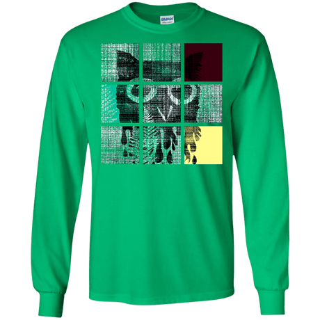 T-Shirts Irish Green / S Looking Glass Owl Men's Long Sleeve T-Shirt