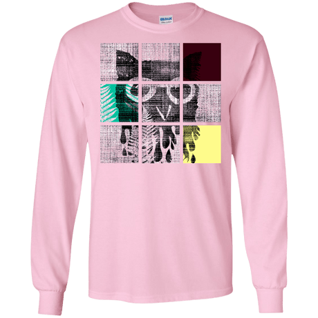 T-Shirts Light Pink / S Looking Glass Owl Men's Long Sleeve T-Shirt
