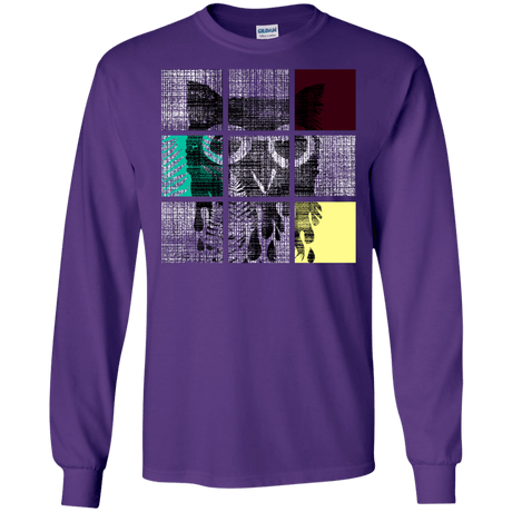 T-Shirts Purple / S Looking Glass Owl Men's Long Sleeve T-Shirt
