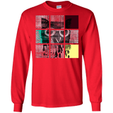 T-Shirts Red / S Looking Glass Owl Men's Long Sleeve T-Shirt
