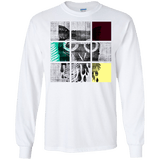 T-Shirts White / S Looking Glass Owl Men's Long Sleeve T-Shirt