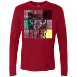 T-Shirts Cardinal / S Looking Glass Owl Men's Premium Long Sleeve