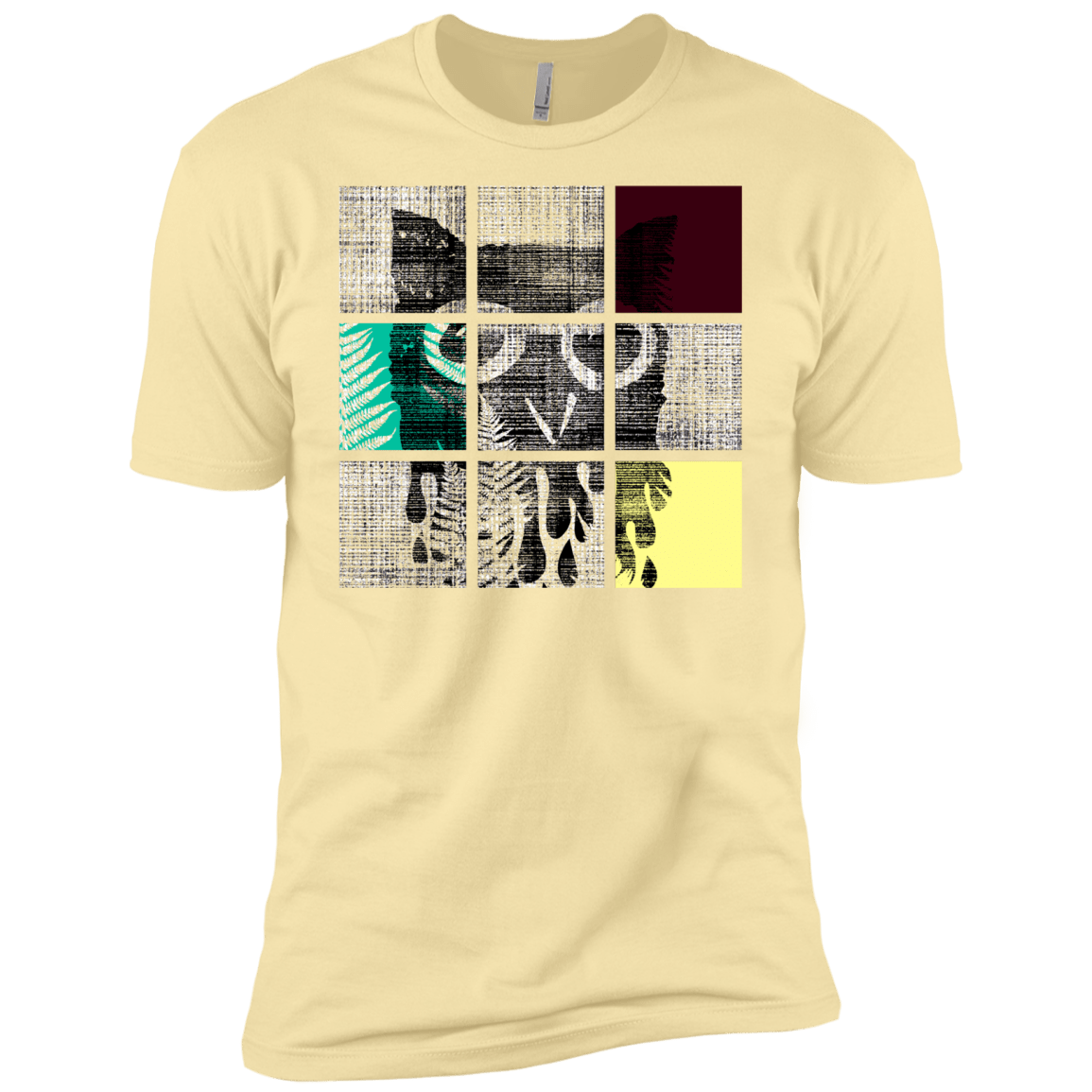 T-Shirts Banana Cream / X-Small Looking Glass Owl Men's Premium T-Shirt