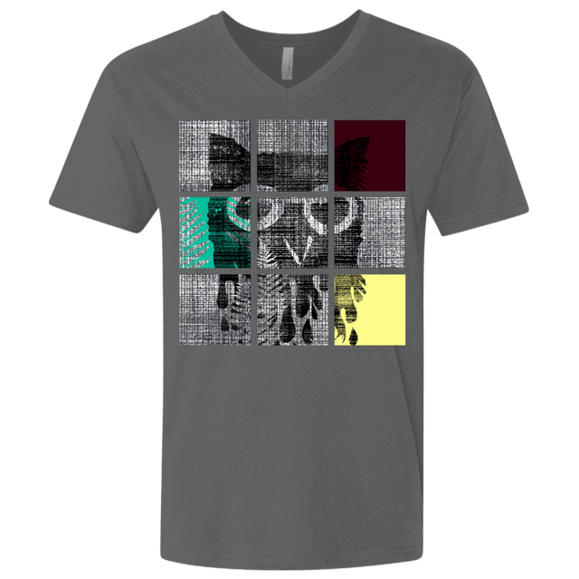 T-Shirts Heavy Metal / X-Small Looking Glass Owl Men's Premium V-Neck