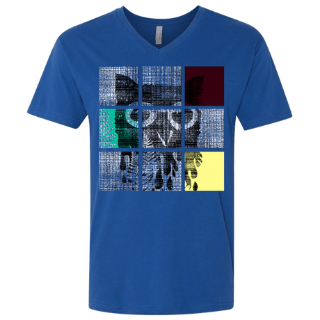 T-Shirts Royal / X-Small Looking Glass Owl Men's Premium V-Neck