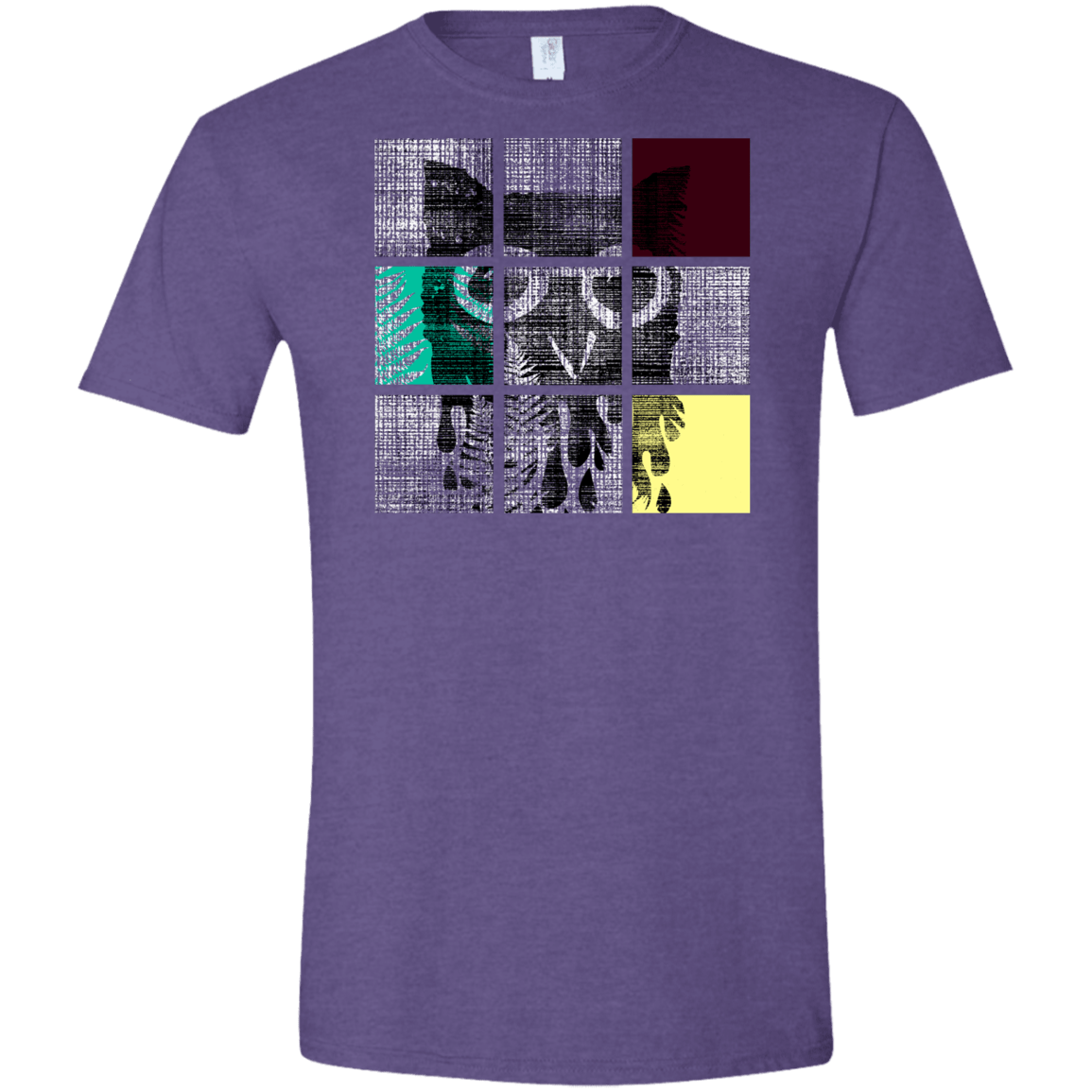 T-Shirts Heather Purple / S Looking Glass Owl Men's Semi-Fitted Softstyle