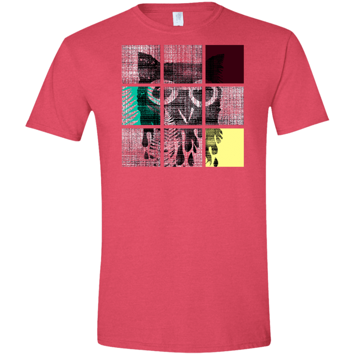 T-Shirts Heather Red / S Looking Glass Owl Men's Semi-Fitted Softstyle