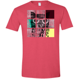 T-Shirts Heather Red / S Looking Glass Owl Men's Semi-Fitted Softstyle