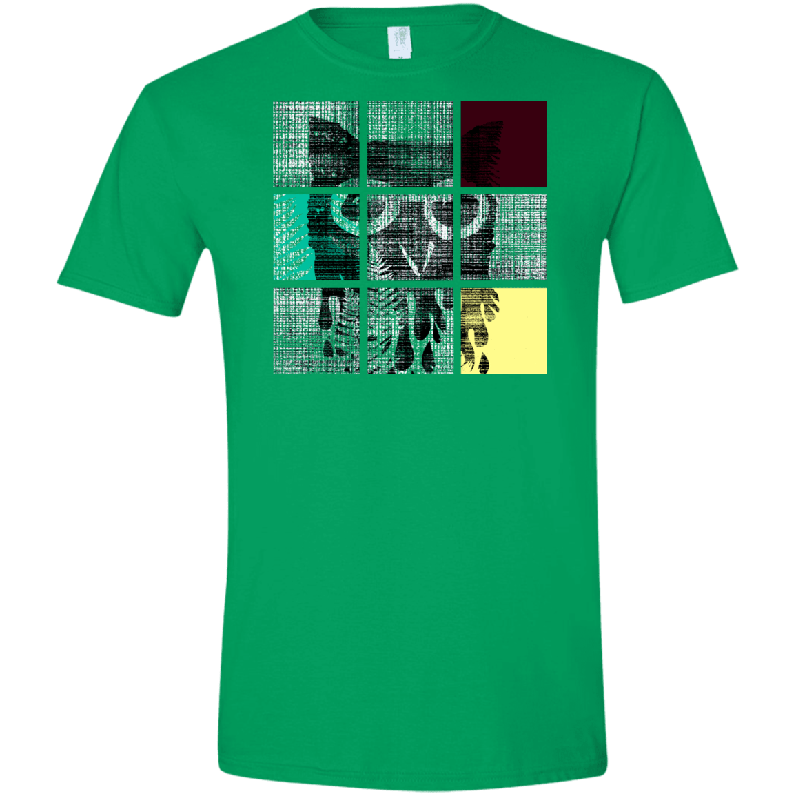 T-Shirts Irish Green / S Looking Glass Owl Men's Semi-Fitted Softstyle