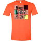 T-Shirts Orange / S Looking Glass Owl Men's Semi-Fitted Softstyle