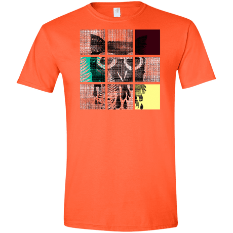 T-Shirts Orange / S Looking Glass Owl Men's Semi-Fitted Softstyle