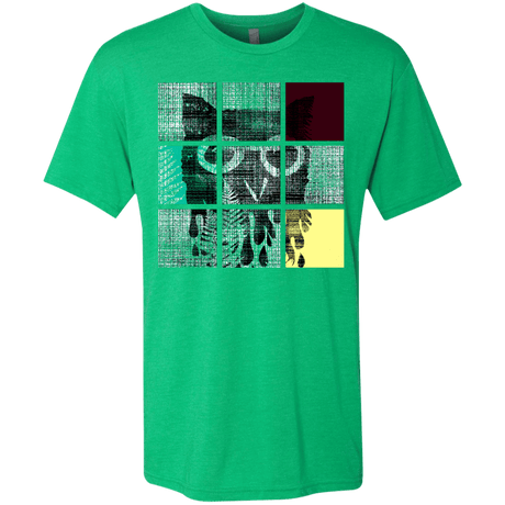 T-Shirts Envy / S Looking Glass Owl Men's Triblend T-Shirt