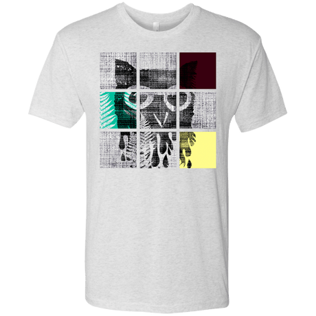 T-Shirts Heather White / S Looking Glass Owl Men's Triblend T-Shirt