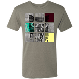 T-Shirts Venetian Grey / S Looking Glass Owl Men's Triblend T-Shirt