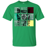 T-Shirts Irish Green / S Looking Glass Owl T-Shirt