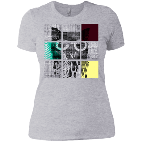 T-Shirts Heather Grey / X-Small Looking Glass Owl Women's Premium T-Shirt