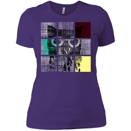T-Shirts Purple Rush/ / X-Small Looking Glass Owl Women's Premium T-Shirt