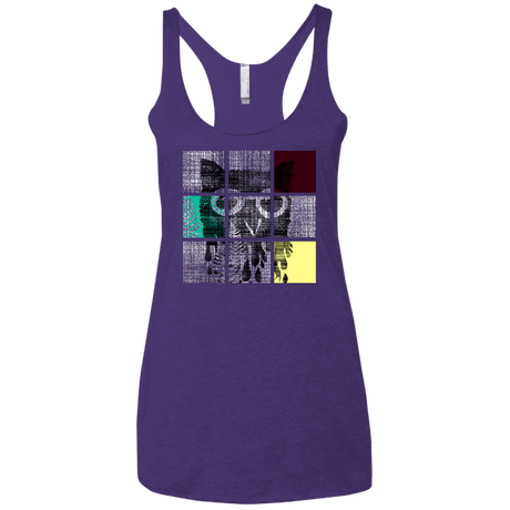 T-Shirts Purple Rush / X-Small Looking Glass Owl Women's Triblend Racerback Tank
