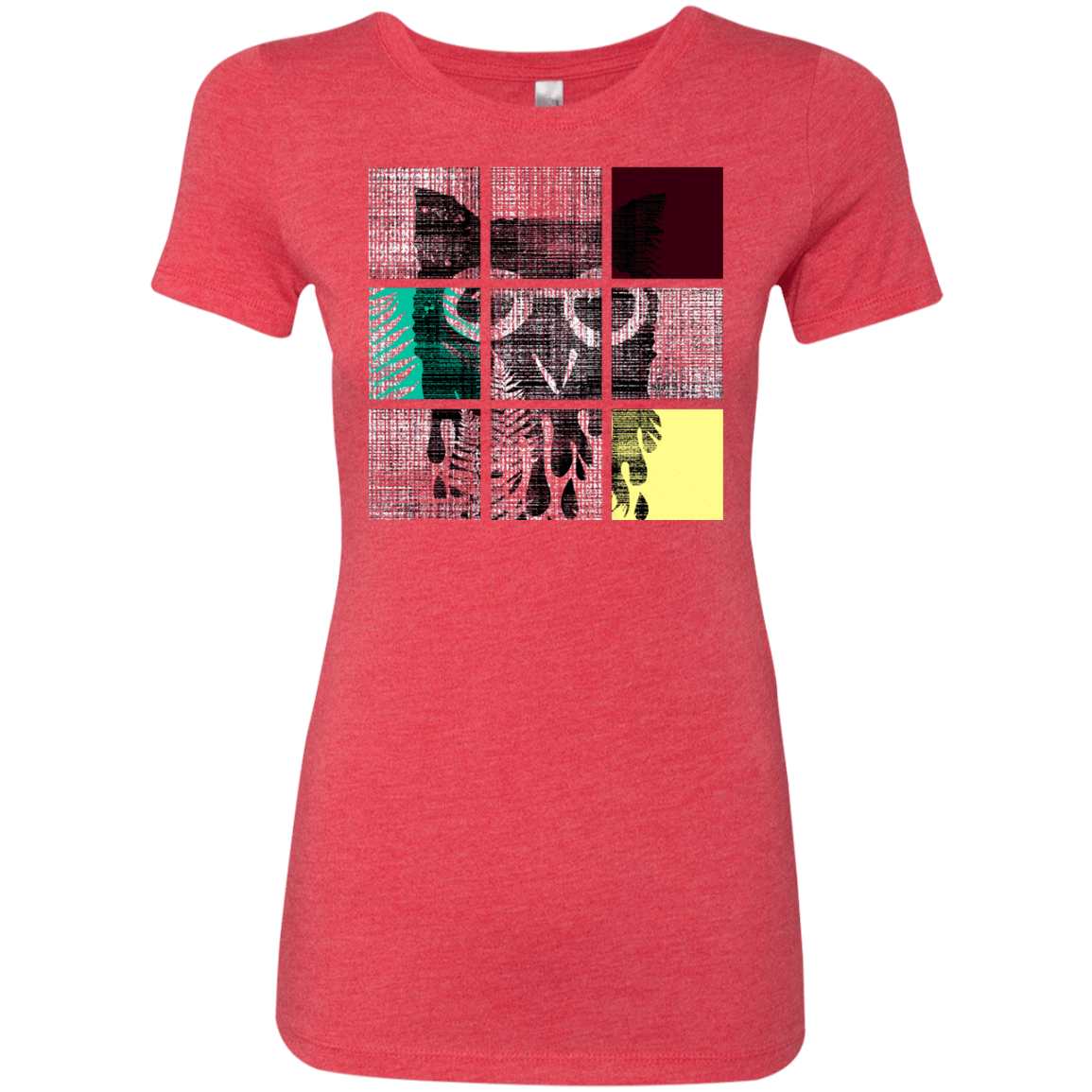 T-Shirts Vintage Red / S Looking Glass Owl Women's Triblend T-Shirt