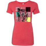 T-Shirts Vintage Red / S Looking Glass Owl Women's Triblend T-Shirt