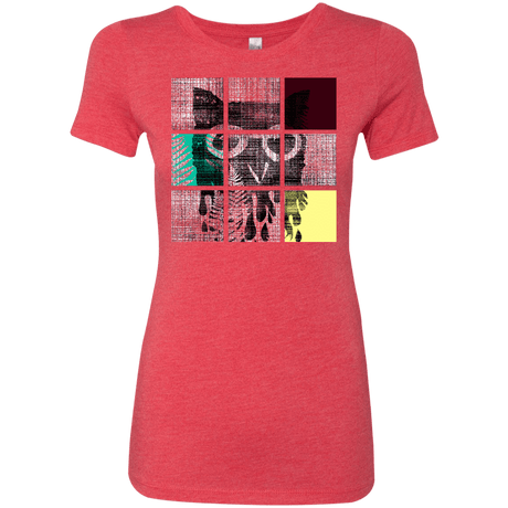 T-Shirts Vintage Red / S Looking Glass Owl Women's Triblend T-Shirt