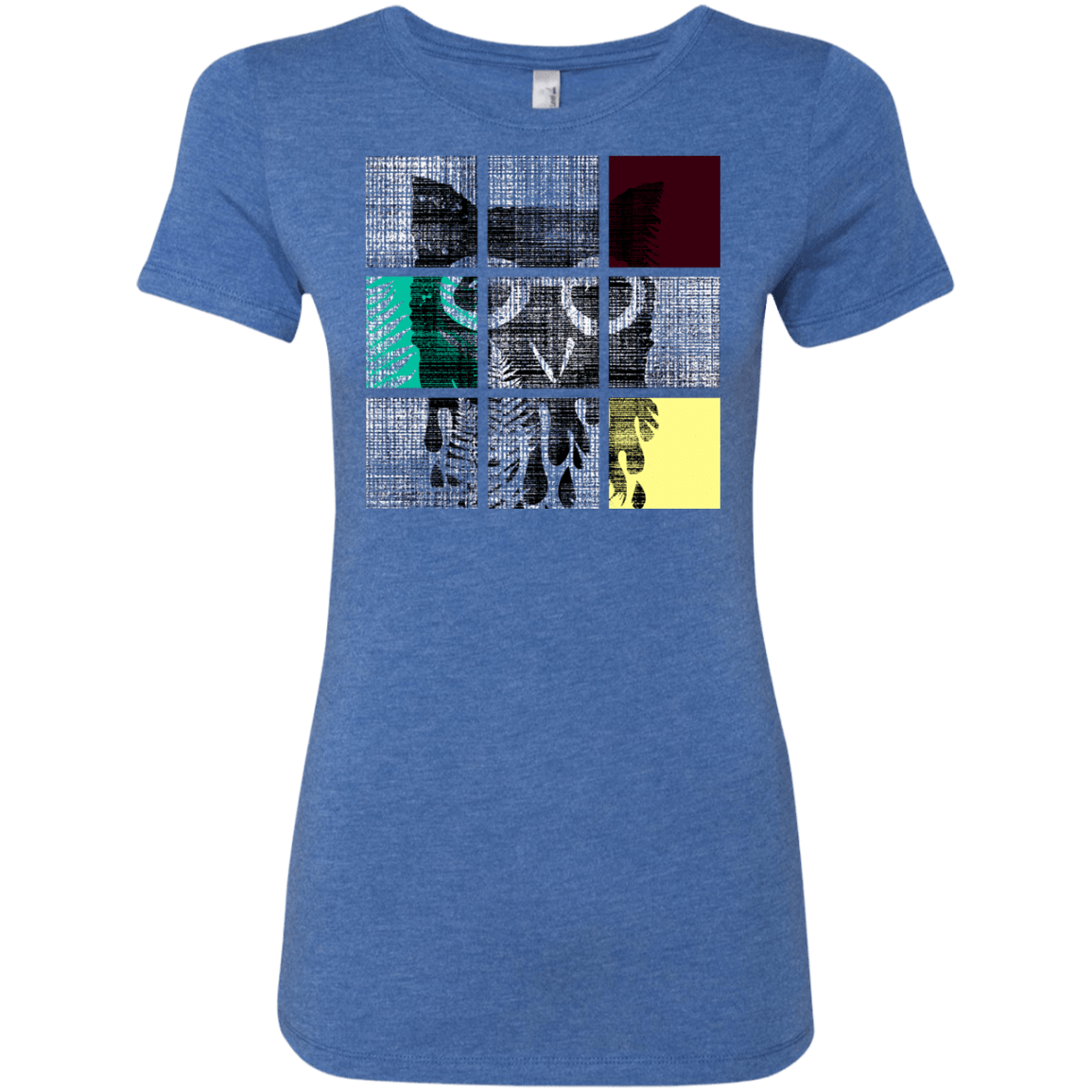 T-Shirts Vintage Royal / S Looking Glass Owl Women's Triblend T-Shirt