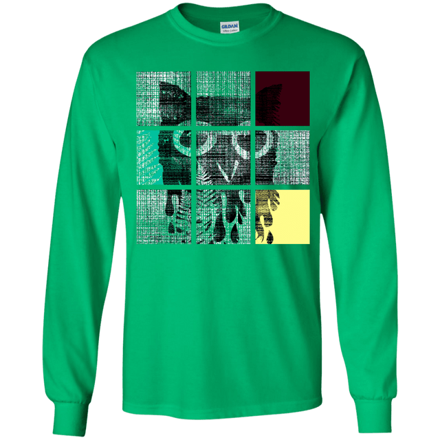 T-Shirts Irish Green / YS Looking Glass Owl Youth Long Sleeve T-Shirt