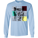 T-Shirts Light Blue / YS Looking Glass Owl Youth Long Sleeve T-Shirt