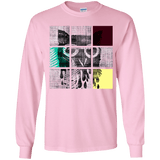 T-Shirts Light Pink / YS Looking Glass Owl Youth Long Sleeve T-Shirt