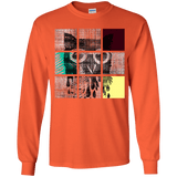 T-Shirts Orange / YS Looking Glass Owl Youth Long Sleeve T-Shirt