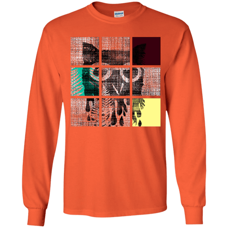 T-Shirts Orange / YS Looking Glass Owl Youth Long Sleeve T-Shirt