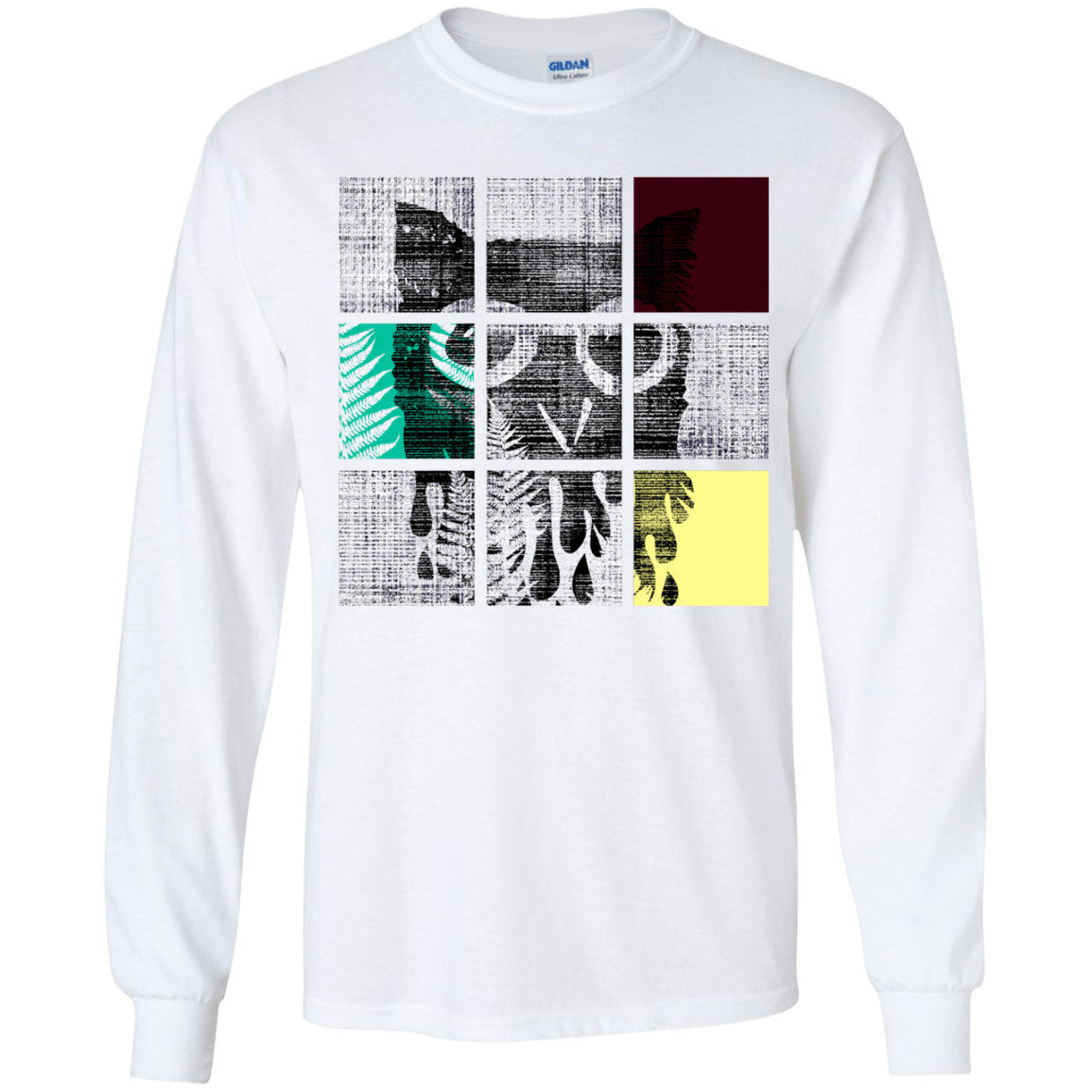 T-Shirts White / YS Looking Glass Owl Youth Long Sleeve T-Shirt