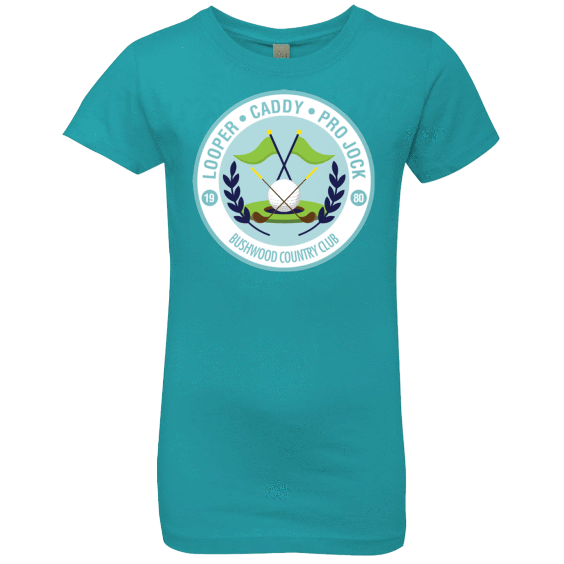 T-Shirts Tahiti Blue / YXS Looper Girls Premium T-Shirt