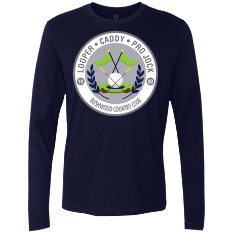 T-Shirts Midnight Navy / Small Looper Men's Premium Long Sleeve