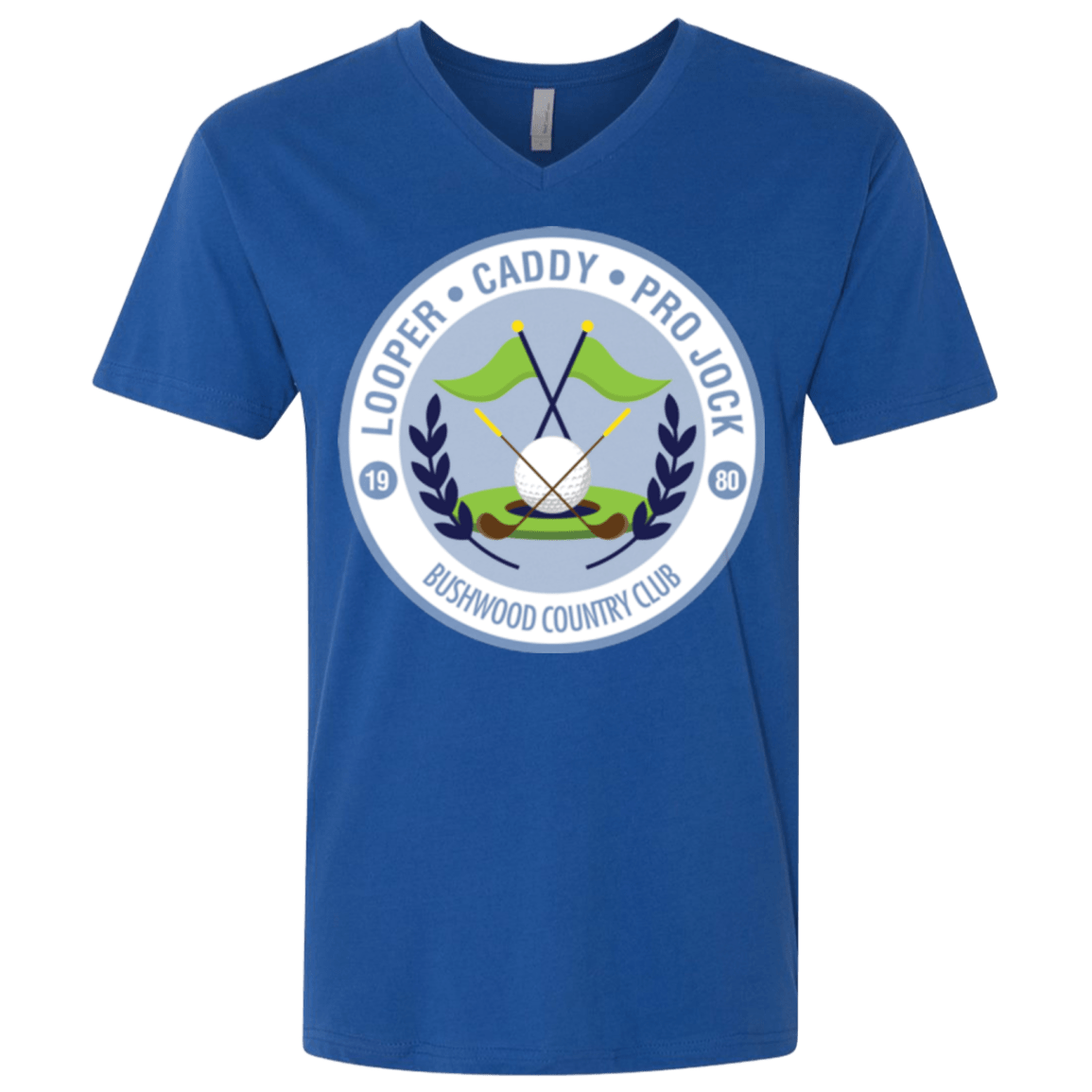 T-Shirts Royal / X-Small Looper Men's Premium V-Neck
