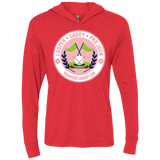 T-Shirts Vintage Red / X-Small Looper Triblend Long Sleeve Hoodie Tee