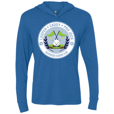 T-Shirts Vintage Royal / X-Small Looper Triblend Long Sleeve Hoodie Tee