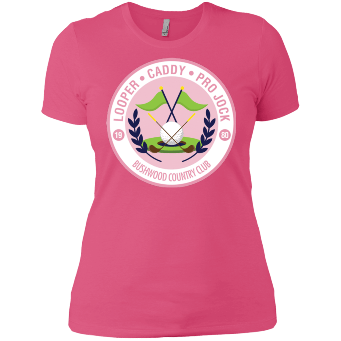 T-Shirts Hot Pink / X-Small Looper Women's Premium T-Shirt