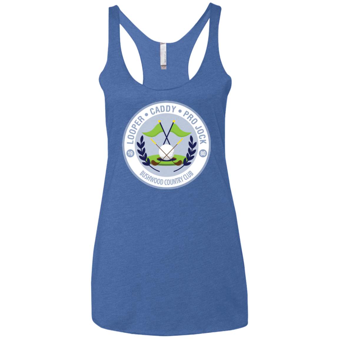 T-Shirts Vintage Royal / X-Small Looper Women's Triblend Racerback Tank