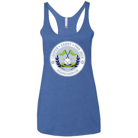T-Shirts Vintage Royal / X-Small Looper Women's Triblend Racerback Tank