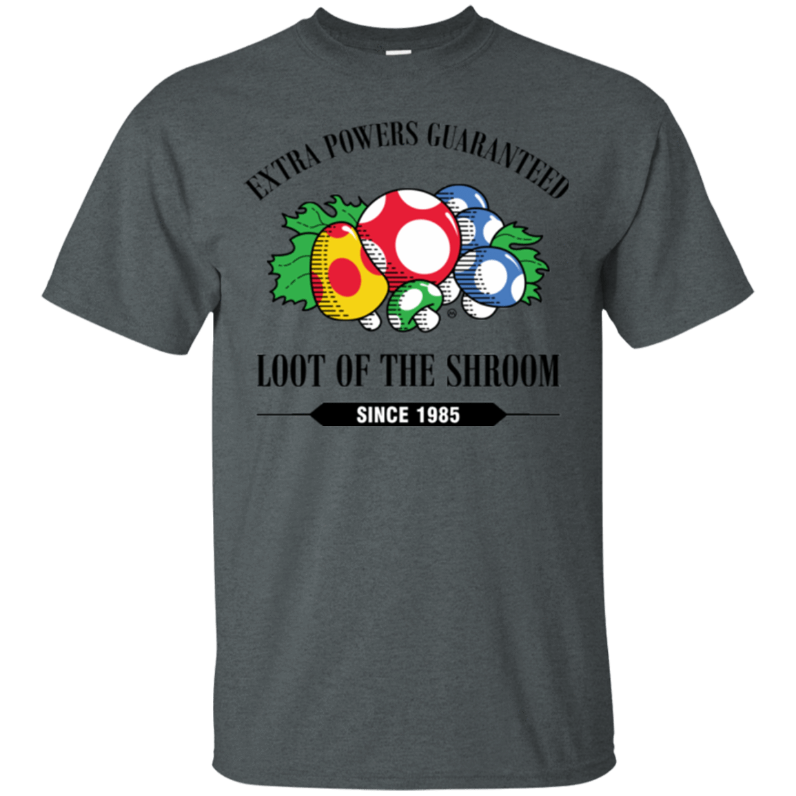T-Shirts Dark Heather / Small Loot of the Shroom T-Shirt